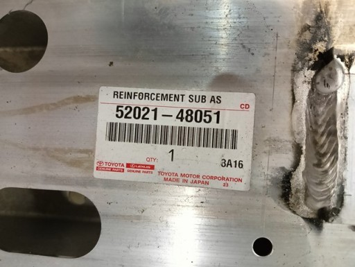 GREDA ISPOD BRANIK PREDNJA STRANA LEXUS RX IV 4 15-