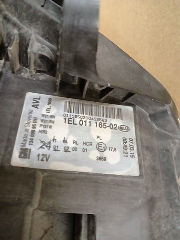 LAMPA FAR DESNA STRANA OPEL INSIGNIA I 1 A REDIZAJN LED 13-