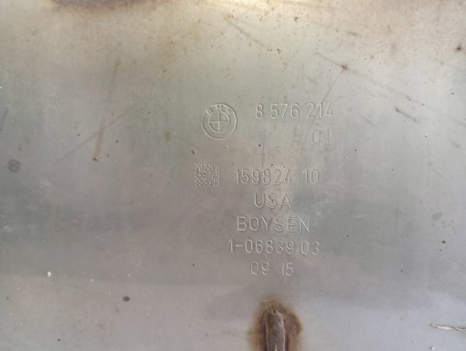 AUSPUH BMW X5 F15 X6 F16 M PAKET 8576214