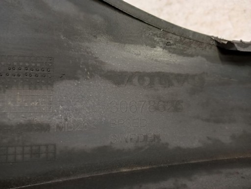 SPOJLER BRANIKA PREDNJA STRANA VOLVO V70 III 3 07-