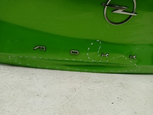 GEPEK ZADNJI POKLOPAC GEPEKA OPEL MOKKA II 2 B 20-