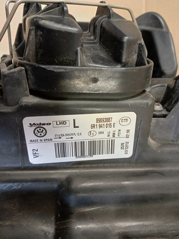 LAMPA FAR LIJEVA STRANA VW POLO 6R 09-14R LAMPA FAR LIJEVA STRANA VW POLO 6R 09-14R