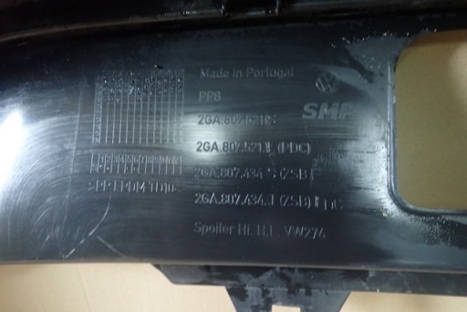 SPOJLER ZADNJI VW TROC T ROC 2GA