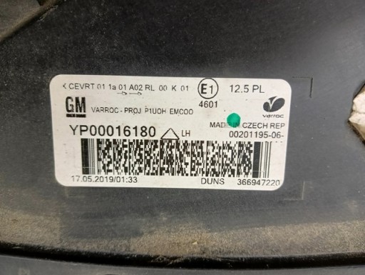 LAMPA FAR LIJEVA STRANA FULL LED OPEL GRANDLAND X 17-