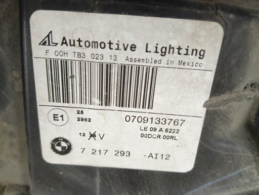 LAMPA FAR LIJEVA STRANA XENON BMW X3 F25 X4 F26 10-14R