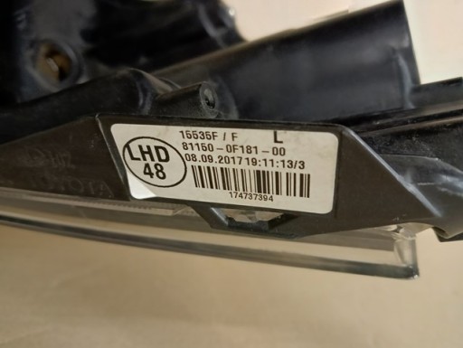 LAMPA FAR LIJEVA STRANA XENON LED TOYOTA VERSO REDIZAJN 13-