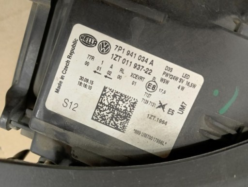 LAMPA FAR DESNA STRANA BI XENON ZAKRETNI VW TOUAREG II 2 7P REDIZAJN 14-