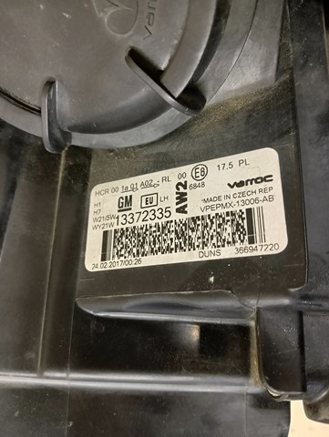 LAMPA FAR LIJEVA STRANA OPEL MERIVA B REDIZAJN 14-