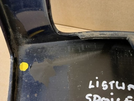 SPOJLER LAJSNA BRANIKA LIJEVA STRANA PREDNJA MERCEDES A257 W257 CLS AMG