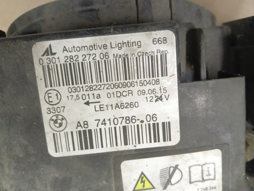 LAMPA FAR DESNA STRANA BI XENON BMW IV 4 F32 F33 F36 13- LAMPA FAR DESNA STRANA BI XENON BMW IV 4 F32 F33 F36 13-