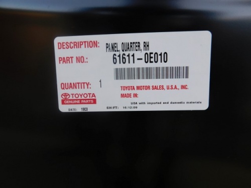 BLATOBRAN DESNA STRANA ZADNJI LEXUS RX 03-09