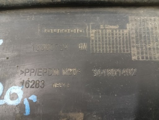 SPOJLER BRANIKA ZADNJI ZADNJA OPEL ZAFIRA C 12-