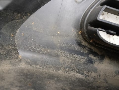 SPOJLER BRANIKA PREDNJA STRANA CITROEN C3 AIRCORSS 17-