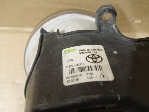 MAGLENKA LIJEVA STRANA PREDNJA TOYOTA YARIS III AURIS II CHR
