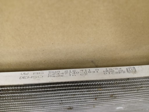 HLADNJAK KLIME KLIMA VW SEAT AUDI SKODA 5WA816411A