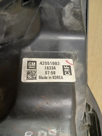 LAMPA FAR DESNA STRANA LED OPEL MOKKA X 16-