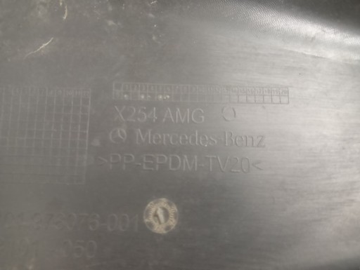 SPOJLER BRANIKA PREDNJA STRANA MERCEDES A254 W254 254 GLC AMG 22-