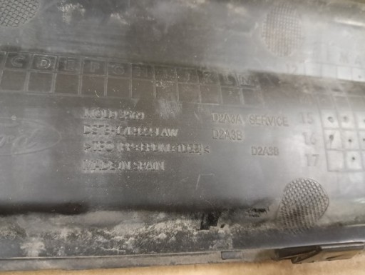 SPOJLER DIFUZOR ZADNJI FORD MONDEO MK5 LIMUZINA / SEDAN 14-