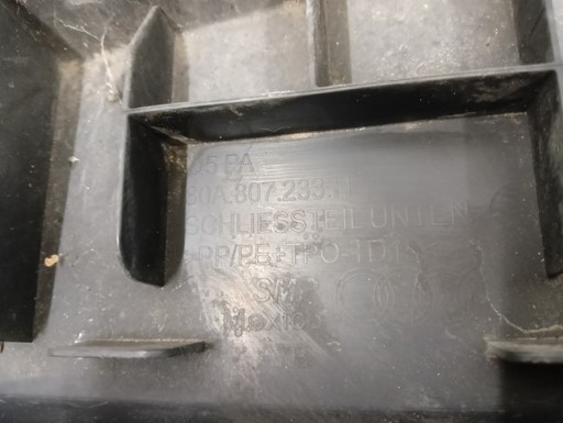 POKLOPAC ISPOD BRANIK PREDNJA STRANA AUDI Q5 II 2 80A REDIZAJN 20- POKLOPAC ISPOD BRANIK PREDNJA STRANA AUDI Q5 II 2 80A REDIZAJN 20-