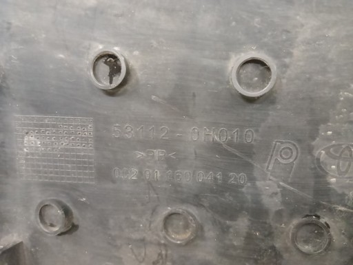 MREŽICA BRANIKA PREDNJA STRANA SREDNJA TOYOTA AYGO I 1 05-09R