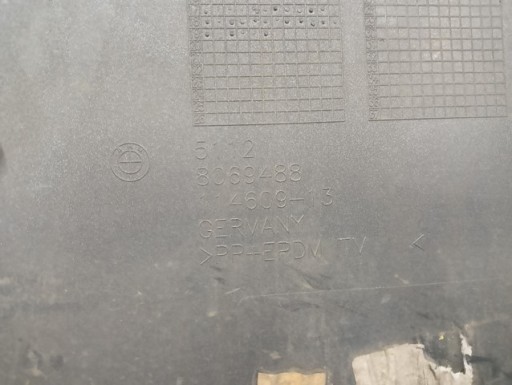 SPOJLER BRANIKA ZADNJI ZADNJA BMW X2 F39 M-PAKET 19-