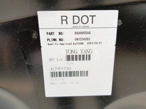 NOVI ZAMJENSKI DIO HAUBA POKLOPAC MOTORA DODGE JOURNEY FIAT FREEMONT