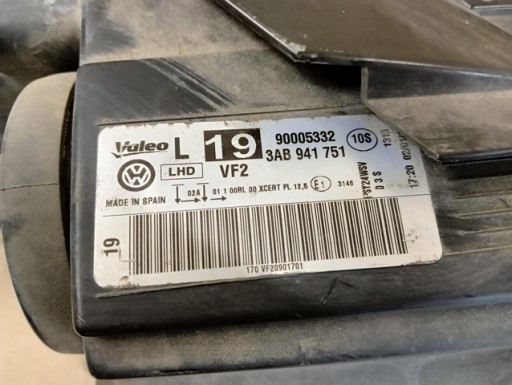 LAMPA FAR LIJEVA STRANA BI-XENON ZAKRETNI VW PASSAT B7 3AB 11-14R