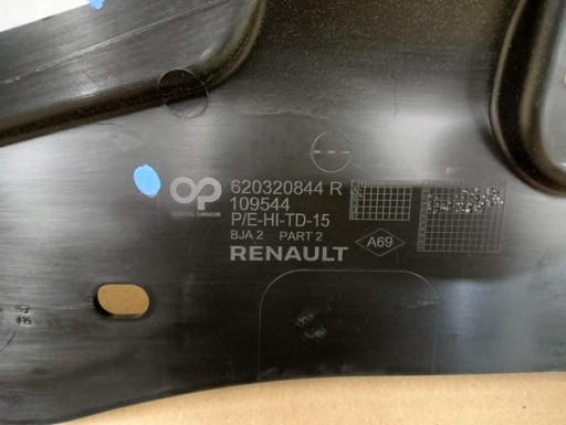 REŠETKA POKLOPAC VEZNI LIM PREDNJA STRANA RENAULT CLIO V 5 REDIZAJN 23- REŠETKA POKLOPAC VEZNI LIM PREDNJA STRANA RENAULT CLIO V 5 REDIZAJN 23-