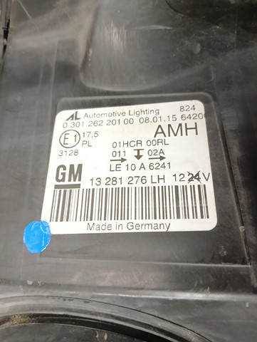 LAMPA FAR LIJEVA STRANA LEČA OPEL ASTRA IV 4 J GTC CASCADA 11-