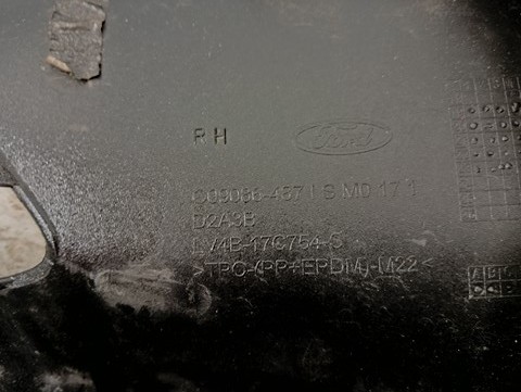 MREŽICA BRANIKA PREDNJA STRANA DESNA FORD KUGA MK3 ST-LINE 19- MREŽICA BRANIKA PREDNJA STRANA DESNA FORD KUGA MK3 ST-LINE 19-