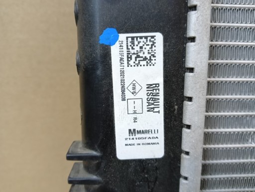 HLADNJAK VODE NISSAN MICRA K14 0.9 I-GT 214105FA0A HLADNJAK VODE NISSAN MICRA K14 0.9 I-GT 214105FA0A