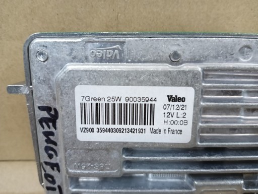 MODUL BALAST LAMPE FAROVI XENON PEUGEOT CITROEN VOLVO 90035944 MODUL BALAST LAMPE FAROVI XENON PEUGEOT CITROEN VOLVO 90035944
