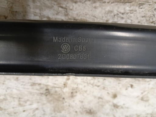 GREDA ISPOD BRANIK PREDNJA STRANA VW POLO 2G0807651 17- GREDA ISPOD BRANIK PREDNJA STRANA VW POLO 2G0807651 17-