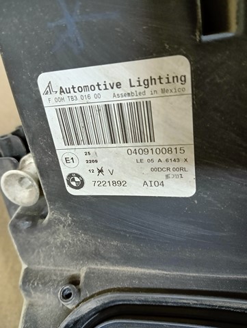 LAMPA FAR DESNA STRANA BI-XENON NIJE ZAKRETNI BMW X5 E70 REDIZAJN LCI 10-14R LAMPA FAR DESNA STRANA BI-XENON NIJE ZAKRETNI BMW X5 E70 REDIZAJN LCI 10-14R