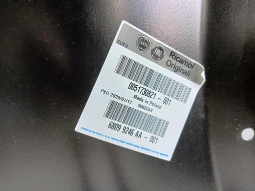 NOVI ORIGINAL BLATOBRAN LIJEVA STRANA PREDNJA FIAT PANDA II 2 4X4 CROSS 04-12R NOVI ORIGINAL BLATOBRAN LIJEVA STRANA PREDNJA FIAT PANDA II 2 4X4 CROSS 04-12R
