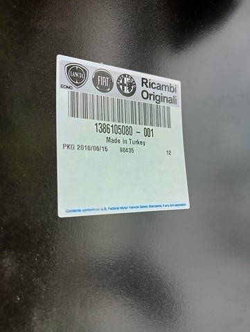 NOVI ORIGINAL BLATOBRAN DESNA STRANA PREDNJA FIAT FIORINO BIPPER NEMO 07-
