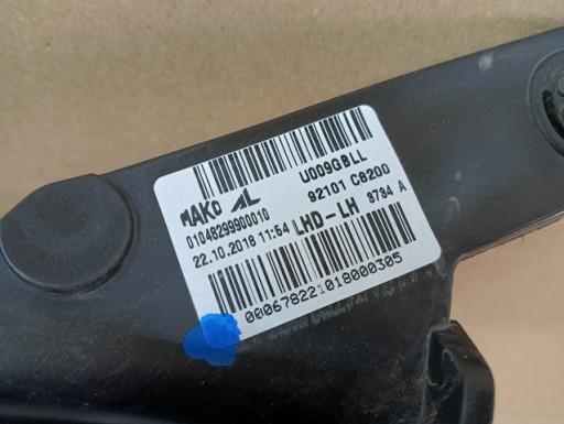 LAMPA FAR LIJEVA STRANA REEFLEKTOR LED HYUNDAI I20 II 2 Z 14-