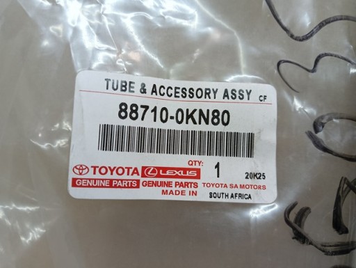 NOVI CRIJEVO KLIMATIZACIJE TOYOTA HILUX VIII 8 15- NOVI CRIJEVO KLIMATIZACIJE TOYOTA HILUX VIII 8 15-