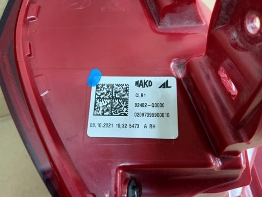 LAMPA FAR DESNA STRANA ZADNJA ZADNJI LED HYUNDAI I20 III 3 20- LAMPA FAR DESNA STRANA ZADNJA ZADNJI LED HYUNDAI I20 III 3 20-