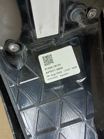 LAMPA FAR DESNA STRANA ZADNJA ZADNJI LED LEXUS NX II 2 21- LAMPA FAR DESNA STRANA ZADNJA ZADNJI LED LEXUS NX II 2 21-