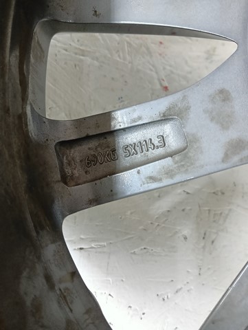 ALUMINIJSKA FELGA MAZDA III 3 18X7J ET45 9965657080 5X114.3 ALUMINIJSKA FELGA MAZDA III 3 18X7J ET45 9965657080 5X114.3