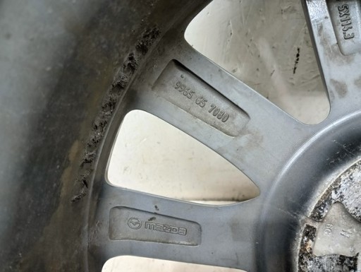 ALUMINIJSKA FELGA MAZDA III 3 18X7J ET45 9965657080 5X114.3 ALUMINIJSKA FELGA MAZDA III 3 18X7J ET45 9965657080 5X114.3