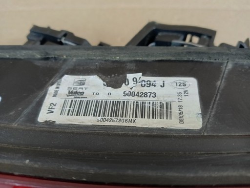 LAMPA FAR DESNA STRANA ZADNJA ZADNJI SEAT LEON III 3 HATCHBACK (OBIČNI) 12-