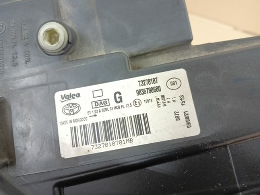 LAMPA FAR LIJEVA STRANA TOYOTA PROACE CITY VERSO 18- LAMPA FAR LIJEVA STRANA TOYOTA PROACE CITY VERSO 18-