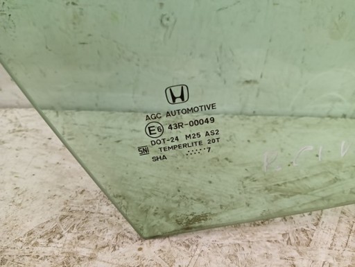 STAKLO DESNA STRANA PREDNJA HONDA CIVIC X 10 15-21 STAKLO DESNA STRANA PREDNJA HONDA CIVIC X 10 15-21