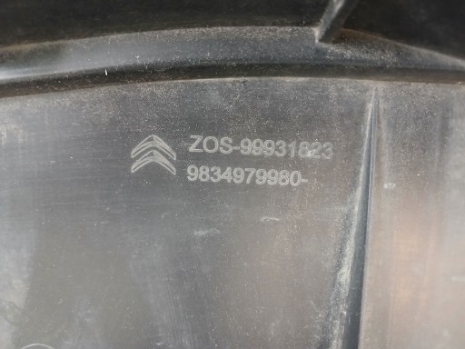 POKLOPAC ISPOD BRANIK PREDNJA STRANA CITROEN C4 III 20- POKLOPAC ISPOD BRANIK PREDNJA STRANA CITROEN C4 III 20-