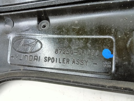 SPOJLER SPOILER GEPEKA HYUNDAI I30 III 3 HATCHBACK (OBIČNI) 17- SPOJLER SPOILER GEPEKA HYUNDAI I30 III 3 HATCHBACK (OBIČNI) 17-