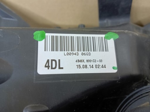LAMPA FAR LIJEVA STRANA BI-XENON NIJE ZAKRETNI MITSUBISHI OUTLANDER III 3 12-15R
