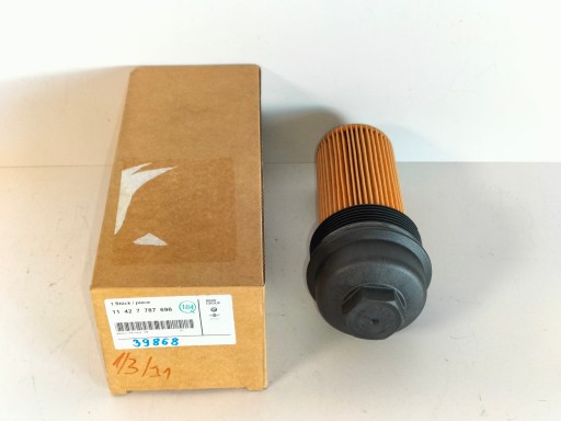 FILTER ULJA Z POKRYWĄ BMW 1 E87 118D 3 E46 1.8D 2.0D E90 E91