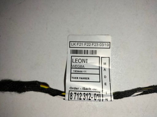 BRAVA VRATA PREDNJA STRANA LIJEVA BMW 1 F21 11- 2 F22 14-